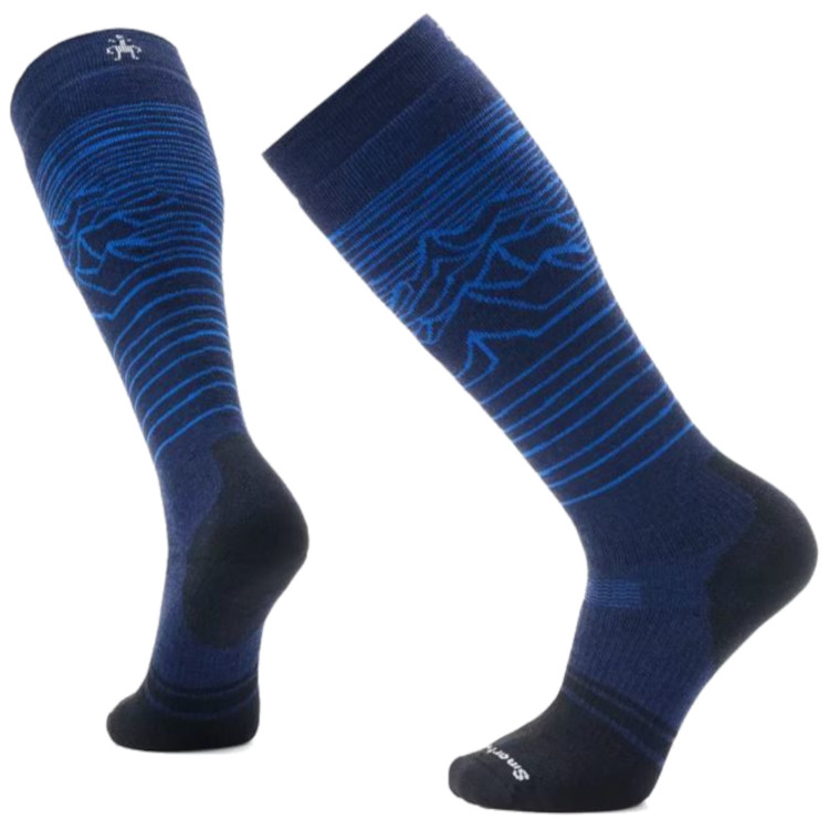Smartwool Snowboard Full Cushion Iguchi Pattern OTC – Men’s Socks